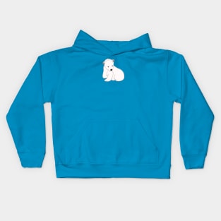 Playful Polar Bear Kids Hoodie